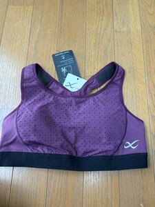 * Wacoal CW-X sports bra L(AB cup ) dark red new goods 7,260 jpy . sweat speed .HTY198yure difficult running Jim yoga 