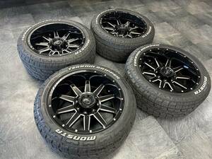 4本セット　XF OFFROAD XF219 20x10J　＋　TERRAIN GRIPPER 265/50R20 タイヤ・ホイールセット