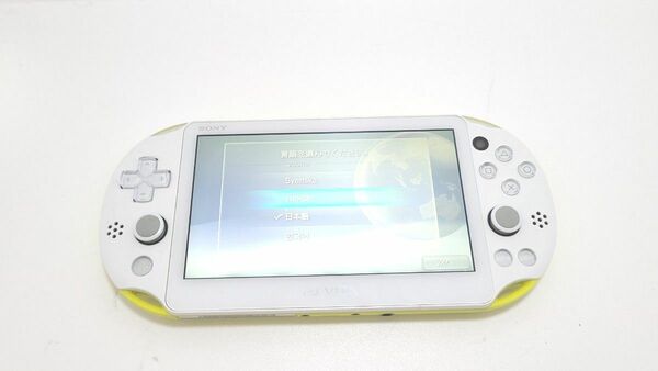 PlayStation Vita PCH2000 ライムグリーン/ホワイト