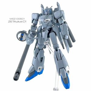 HG 1/144 MSZ-006C1 ゼータプラスC1 塗装済 完成品 ガンプラ