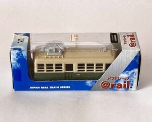 アットレール 広島電鉄 の 路面電車 550形 ウィン 広電 @rail 554 WIN プラレール規格の 鉄道おもちゃ 広島市電 トラム 鉄道玩具
