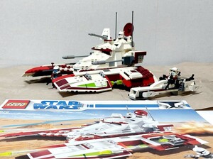 廃盤 LEGO (レゴ) スターウォーズ (7679) クローンウォーズ リバブリック ファイタータンクトルーパーミニフィグ スピーダーおまけセット