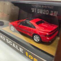 B201 54 SW20 1/43 MR2 GT-S Ⅱ型 '91 スーパーレッドⅡ FORESIGHT フォーサイト トサコレクション トサ tc011RE2 面白部品倉庫 MTECH _画像4