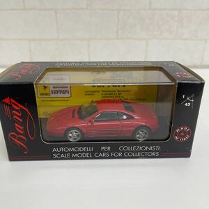 B201 64 BANG バン 1/43 ミニチュアカー ミニカー FERRARI 348 GTB STRADALE RED フェラーリ レッド 8005 コレクション 当時物