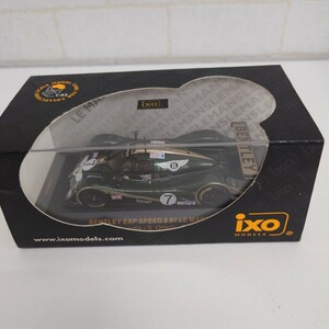 B02026 ixo イクソ 1/43 Bentley ベントレー EXP SPEED スピード 8 ルマン 2001 #7 LE MANS 