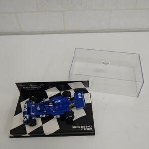 B020212 ティレル Tyrrell 006 1973 Jackie Stewart World Champion 1/43 - ミニチャンプス Minichamps 優勝