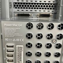 Y217. 11 Apple　PowerMac G4　M8570 通電のみ確認済みの為ジャンク扱い　パワーマック アップル _画像8