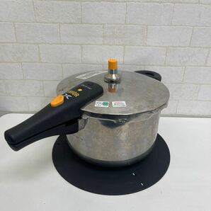 Y227 28. 片手 圧力鍋 Wonder chef 容量:5.5L XS55 I-05 SAVOR 料理 調理 調理器具 キッチン 台所 煮込み料理などの画像1