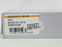 (J01439) 新品 ダックス DAKS GWSS20071 カウレザー 二つ折り財布 / 小銭入れなし メンズ ダークブラウン_画像9