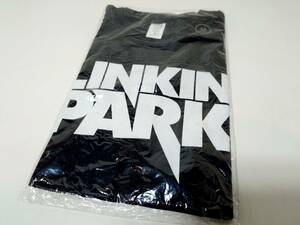 ネコポス 新品 LINKIN PARK リンキンパーク ブラック Tシャツ Mサイズ バンド バンT ロックT 黒 ロゴ