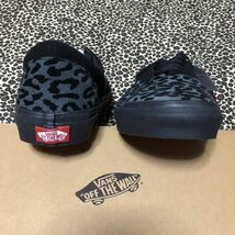 完売品 未使用 VANS ERA LEOPARD 本革 スウェード ブラック×グレー 27cm バンズ レオパード ヒョウ柄 SK8 ロカビリー サイコビリー _画像2