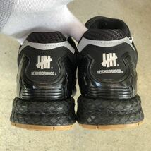 箱あり NEIGHBORHOOD UNDEFEATED adidas コラボ ZX8000 ブラック US9 27cm ネイバーフッド スニーカー_画像6