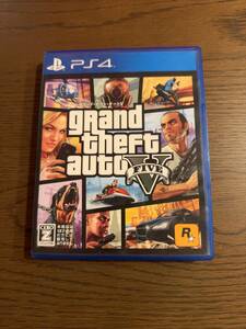 PS4用 グランドセフトオートⅤ　GTAⅤ　ソフト　正規品