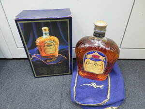 ■□74658 Crown Royal クラウン ロイヤル　ウイスキー 40% 750ml 未開栓□■