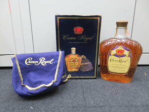 ■□74878 【未開栓】 Crown Royal クラウンロイヤル カナディアン ウイスキー 750ml 40%□■