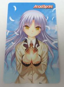 #73762-44 未使用 ANGEL BEATS エンジェルビーツ 天使ちゃんテレカ テレホンカード 