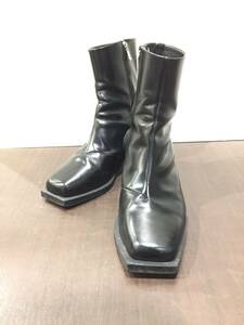 MAISON SPECIAL × SPECIAL SHOES FACTORY メゾンスペシャル ZIP HEEL BOOTS MADE IN TOKYO ブーツ 26.5cm ブラック
