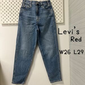 レディースデニム　Levi's Red 26 L29 リーバイスレッド　 ジーンズ 古着　ジーパン　テーパード