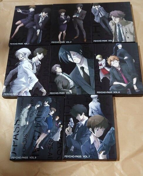 お値引き不可 PSYCHO PASS Blu-ray 1 ー 8