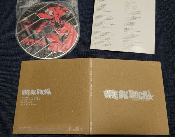 お値引き不可　ONE OK ROCK CD Keep it real