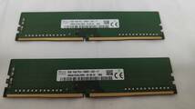 【送料無料】SK hynix DDR4 PC4-2666V HMA81GU6CJR8N-VK16GB(8GB x 2枚) DIMM③_画像1