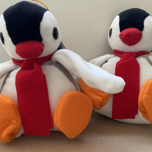 ピンガのぬいぐるみ　2体セット　プライズ　バンプレストプライズビッグサイズシリーズ 　非売品/ ピングー　Pingu　Pinga