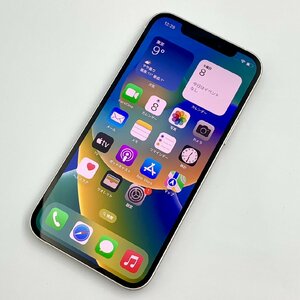 【中古/SIMフリー/ジャンク】au iPhone12 128GB MGHV3J/A ホワイト 赤ロム保証 【全国送料無料/名古屋大須店】