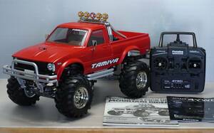 ■タミヤ　1/10 トヨタ ハイラックス4WD　組立済み　２.４Gプロポ付きセット