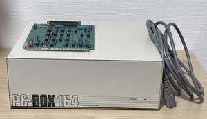 IODATA PC-BOX 164 + PIO-9627-2 CバスIO拡張ボックス ジャンクにて PC-9801/PC-9821シリーズ用