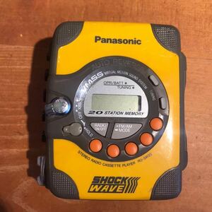 ジャンク品　パナソニック ショックウェーブ Panasonic SHOCK WAVE SHOCKWAVE ウォークマン RQ-SW20