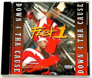 珍★ レア G-RAP・The Fast 1 / Down 4 The Cause・ベイエリア名作・1996・オリジナル盤・Gangsta・G-Funk・即決！