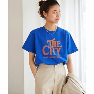 美品☆ジャーナルスタンダードrelume 人気CITYロゴT