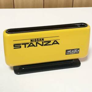 匿名配送　nissan stanza ペン立て　メモ帳立て　　MEMOCA220 イエロー