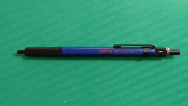 ロットリング500シリーズ 製図用シャープペンシル 0.5mm ブルー