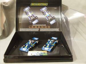 1/32 ティレル P34 6輪車 1976年 スウェーデンGP 1-2フィニッシュ 2台セット ScaleXtric The Collector's Series C4084A