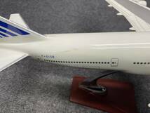 ★★美品　全長45cm 大迫力！ずっしり！　1/150 B747-400 AIR FRANCE エールフランス ボーイング 747 ソリッドモデル　樹脂製模型 ★★_画像8