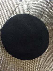 RUDE GALLERY BLACK REBEL ウール ベレー 帽子 ベレー帽 黒 ルードギャラリーブラックレーベル ユニセックス 男女 兼用 送料無料