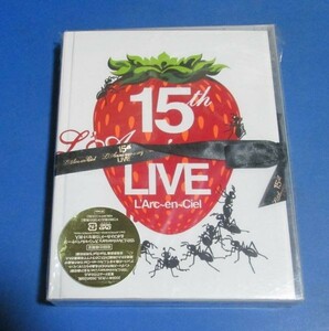 も16）初回仕様限定 DVD 15th L’Anniversary Live DVD L’Arc~en~Ciel ラルクアンシエル 2枚組 スペシャルパッケージ、ポストカード15枚付