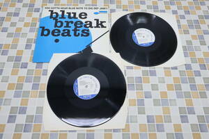 ∵LP盤 レコード　レア ｜Blue Break Beats｜BLUE NOTE ｜ 2LP Blue Note 名曲 コンピ Grant Green Donald Byrd　 Lonnie Smith■N4142