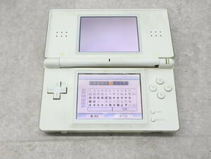 ∨ 外装に破損あり｜ニンテンドーDS Lite ホワイト｜Nintendo 任天堂 USG-001 ｜ ■O8553