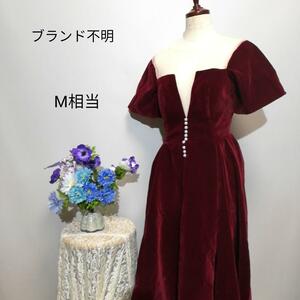  brand unknown finest quality beautiful goods dress One-piece party wine red color series М corresponding 