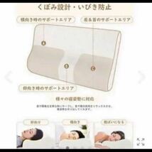 人気商品　低反発　枕　2個　50cm×30cm 新品　送料無料　即購入大歓迎　値下不可_画像3
