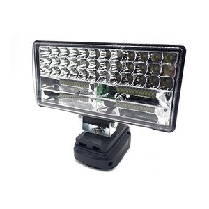 1円~ 高輝度LED投光器 ８インチ LEDワークライト 180W マキタバッテリー対応 USBポート付き 作業灯 サーチライト 照明 ランプ 3a