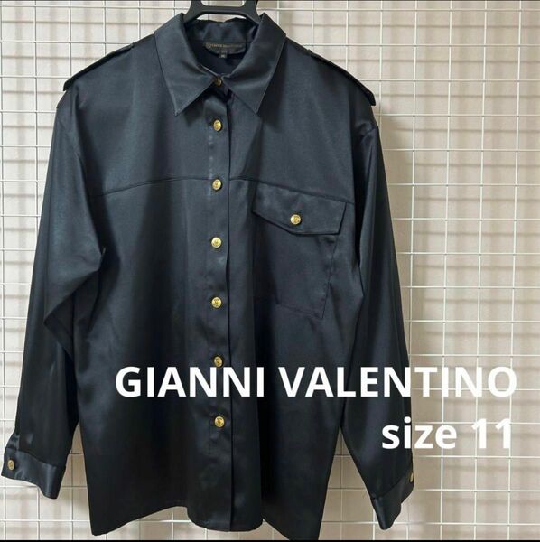 【美品】GIANNI VALENTINO バレンチノ シャツ サイズ11