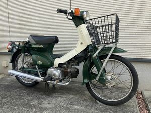 HONDA ホンダ 通勤 カブ50 C50 カブ　スーパーカブ　走行距離55,227キロ　カゴ付き　サイドスタンド　個人出品