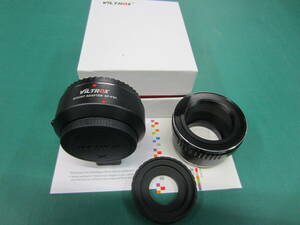 Viltrox EF-FX1 lens mount adaptor ( T2 mount C mount adaptor. extra attaching )