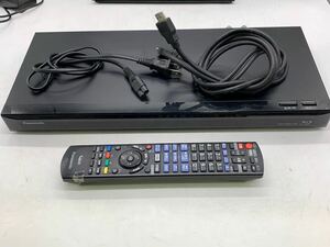 6-2-82■Panasonic ブルーレイレコーダー パナソニック DMR-BRW1020 中古商品 2017年製 HDMI ケーブル リモコン付 通電確認済み