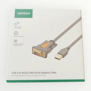 UGREEN USB シリアル変換ケーブル RS232 USB 9ピン 1m