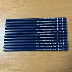 新品 廃盤 Pentel ぺんてる えんぴつ 鉛筆 マークシートペンシル CBM10 H 1ダース(12本) 昭和レトロ