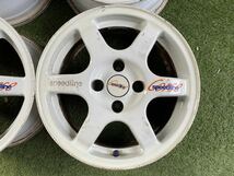 SPEEDLINE 15インチホイール＊15x6.5J/オフセット+21 PCD108-4H＊4本セット＊ITALY_画像5